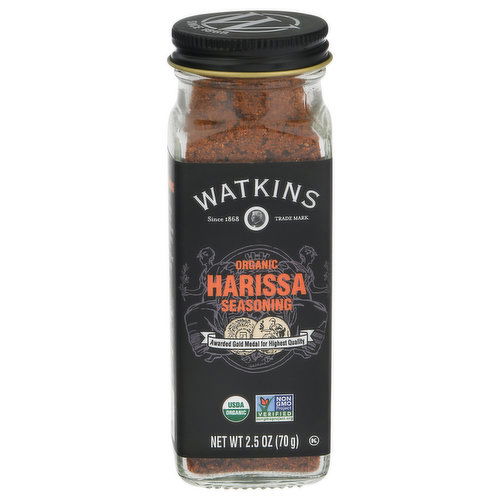 Watkins Seasoning, Organic, Harissa