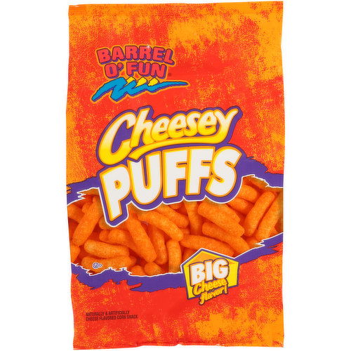 Barrel O'Fun  Cheesey Puffs