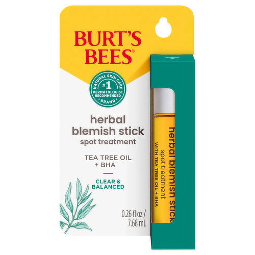 Burt's Bees Herbal Blemish Stick, Spot Treatment