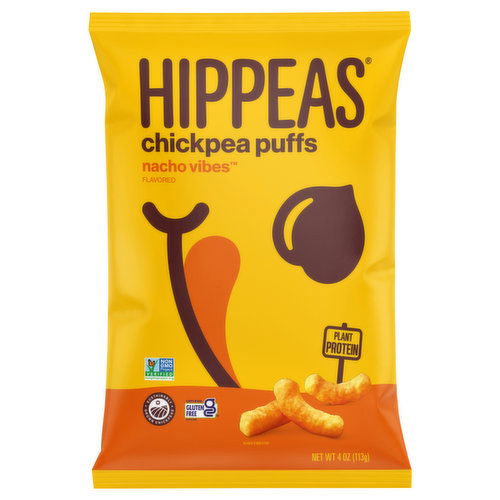 Hippeas Chickpea Puffs, Nacho Vibes Flavored