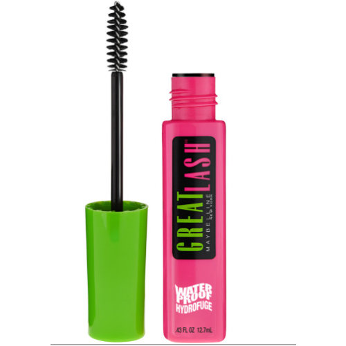 maybelline Great Lash Mascara, Waterproof, Very Black 111