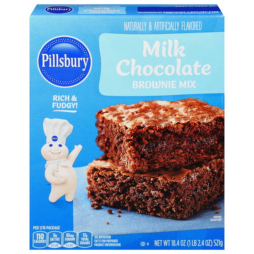 Pillsbury Brownie Mix, Milk Chocolate