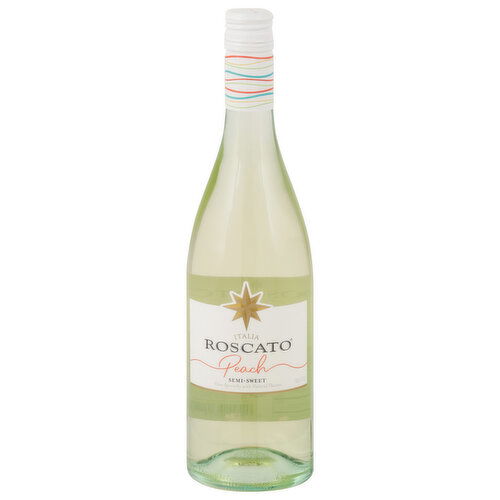 Roscato Wine, Semi Sweet, Peach