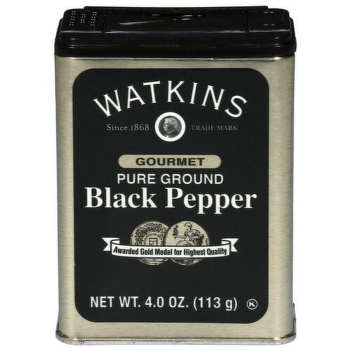 Watkins Gourmet Pure Ground Black Pepper