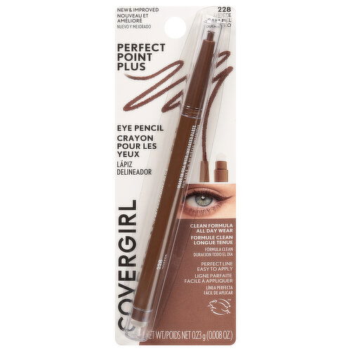 CoverGirl Eye Pencil, Perfect Point Plus, Toffee 228