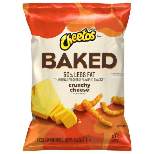 Cheetos Cheese Flavored Snacks, Crunchy, Baked