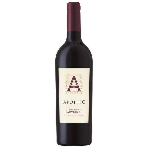 Apothic Cabernet Sauvignon Red Wine 750ml  