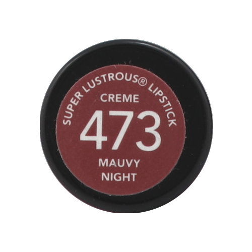 Revlon Super Lustrous Lipstick, Creme, Mauvy Night 473