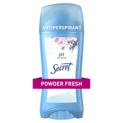 Secret Invisible Solid Antiperspirant and Deodorant, Powder Fresh, 2.6 oz