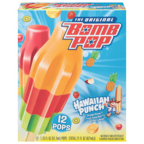 Bomb Pop Pops, Hawaiian Punch