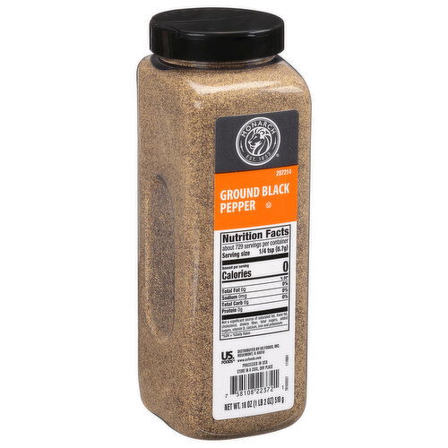 Monarch Black Pepper, Ground
