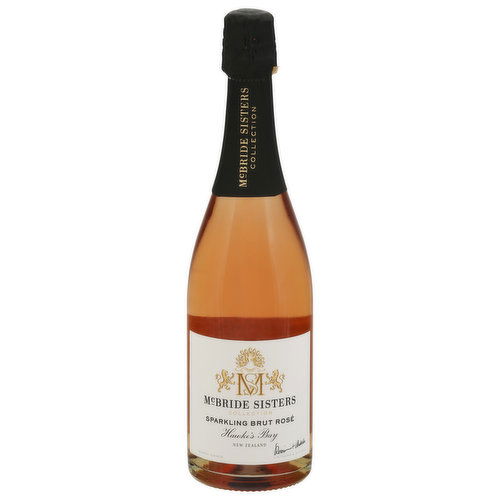 McBride Sisters Sparkling Brut Rose, Hawke's Bay, New Zealand