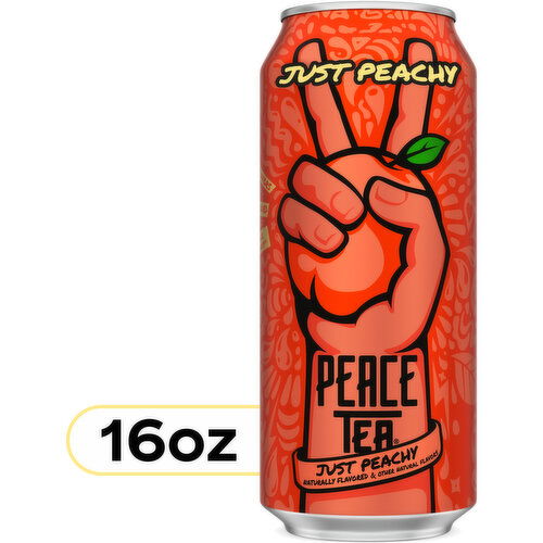 Peace Tea  Just Peachy, Iced Tea With Natural Peach Flavor