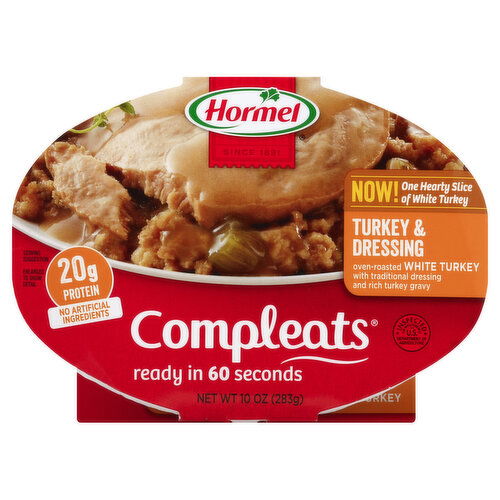 Hormel Compleats Turkey & Dressing