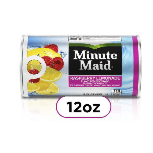 Minute Maid  Raspberry Lemonade Can