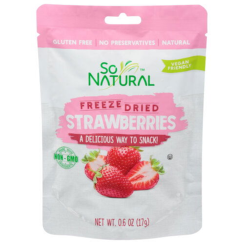 So Natural Strawberries, Freeze Dried