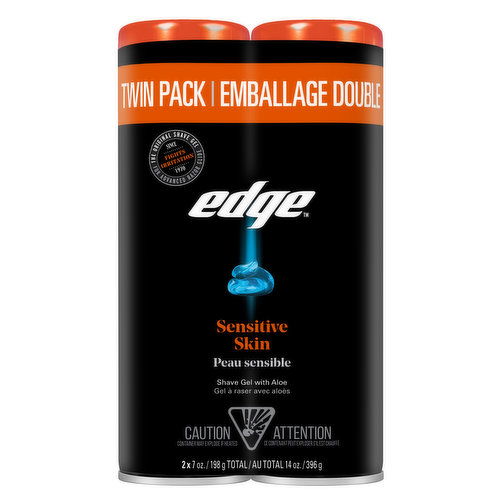 Edge Men's Sensitive Shave Gel