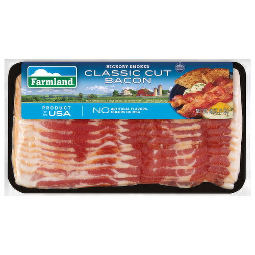 Farmland Classic Cut Hickory Smoked Bacon