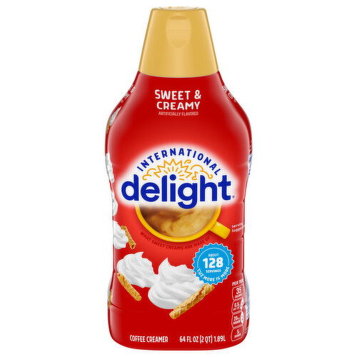 International Delight Coffee Creamer, Sweet & Creamy