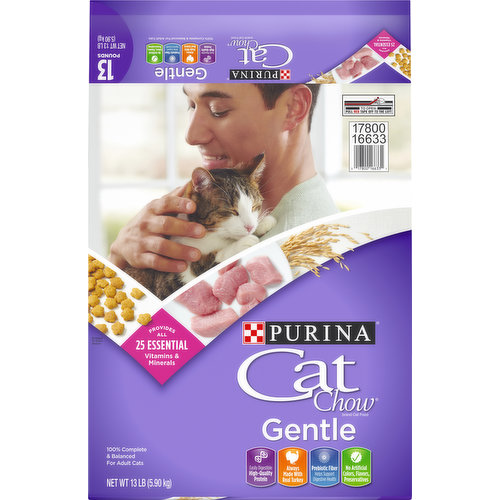 Cat Chow Cat Food, Gentle