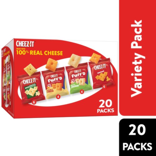 Cheez-It Snack Packs, 20 Packs
