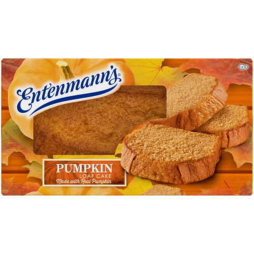 Entenmann's Shelf-Stable Pumpkin Loaf Cake, 13 oz