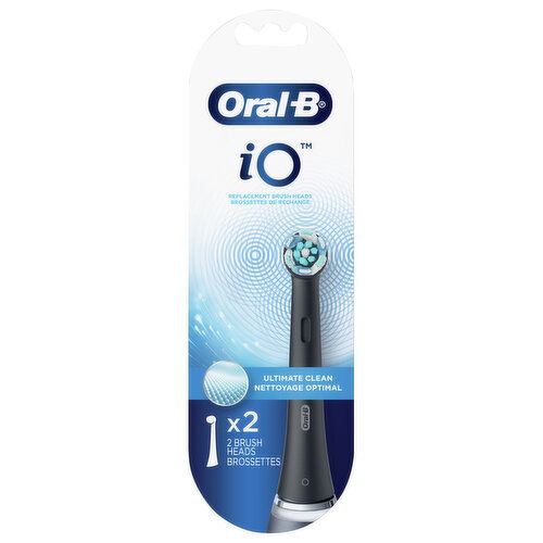 Oral-B iO Brush Heads, Replacement, Ultimate Clean