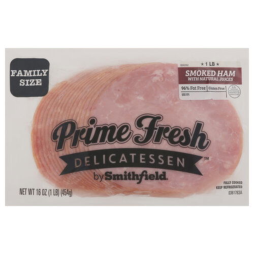 Prime Fresh Smoked Ham, with Natural Juices