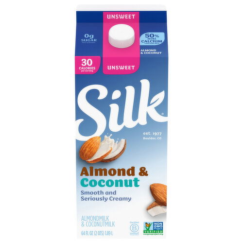 Silk Almondmilk & Coconutmilk, Unsweet