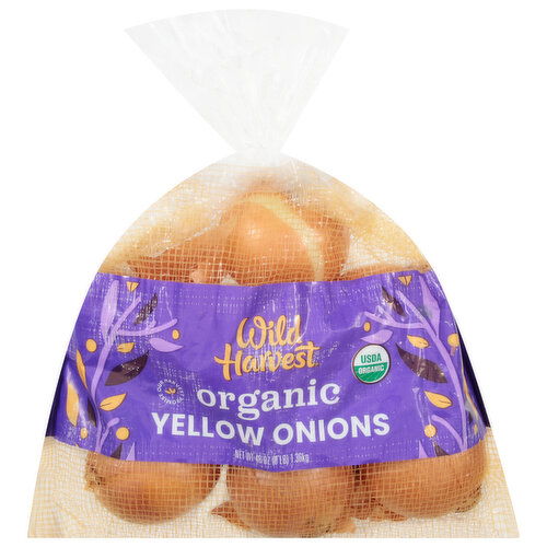 Wild Harvest Yellow Onions, Organic