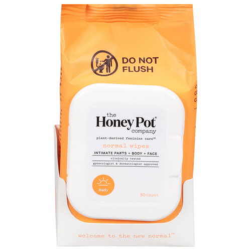 The Honey Pot Company Wipes, Normal