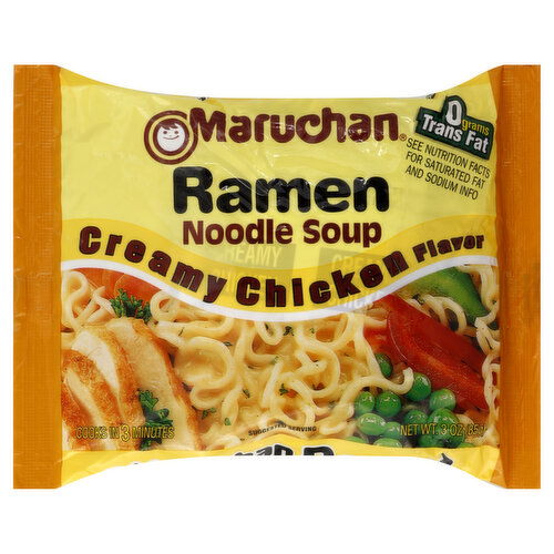 Maruchan Ramen Noodle Soup, Creamy Chicken Flavor