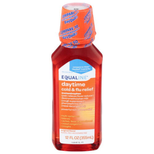 Equaline Daytime Original Flavor Cold & Flu Relief