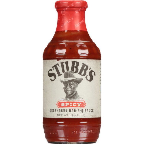 Stubb's Spicy Barbecue Sauce