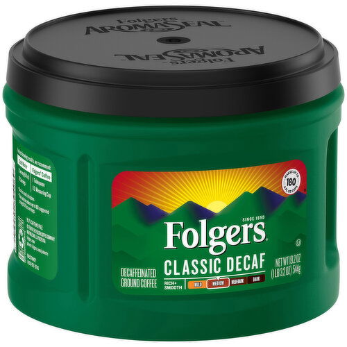 Folgers Coffee, Decaf Classic Roast