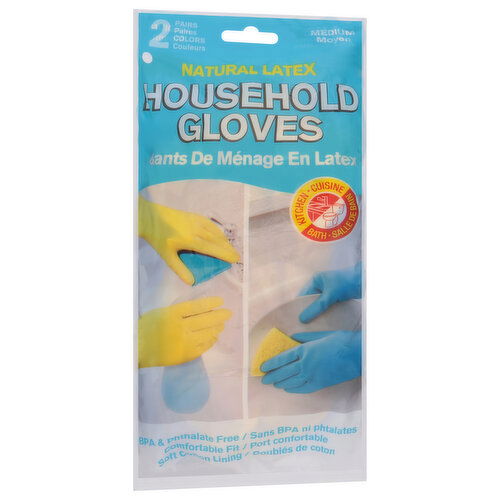 Good Living Household Gloves, Medium