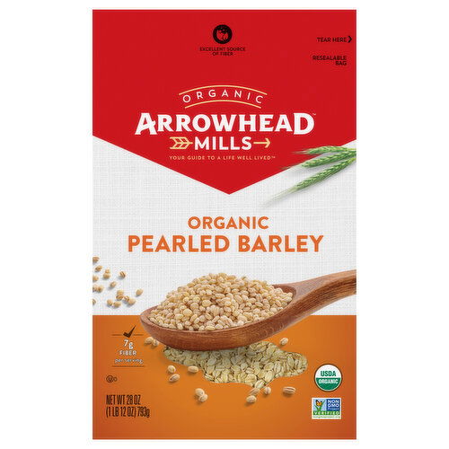 Arrowhead Mills Organic Pearled Barley