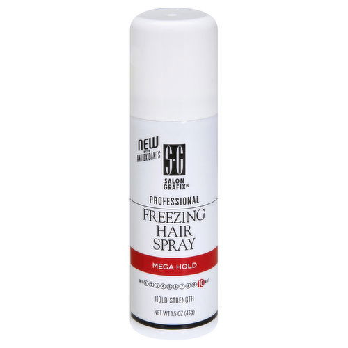 Salon Grafix Hair Spray, Freezing, Mega Hold