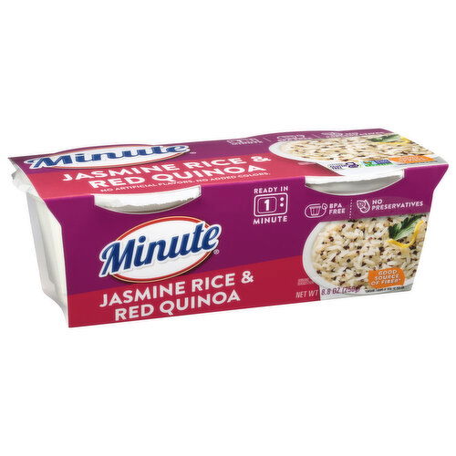 Minute Jasmine Rice & Red Quinoa