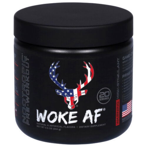Woke AF Nootropic Pre-Workout