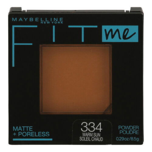 Fit me! Pressed Powder, Matte + Poreless, Warm Sun 334