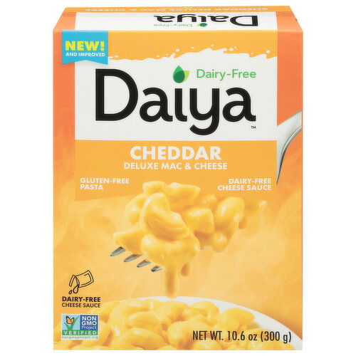 Daiya Mac & Cheese, Dairy-Free, Cheddar, Deluxe