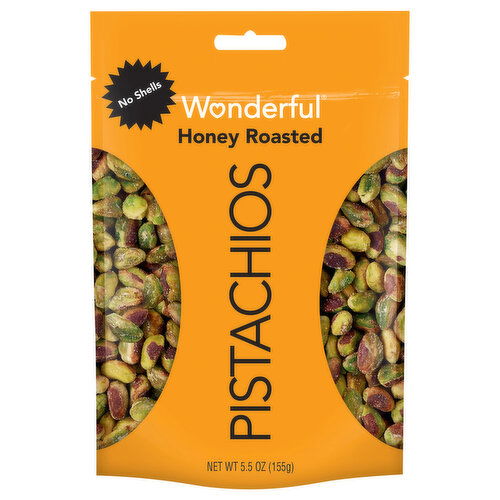 Wonderful Pistachios, Honey Roasted