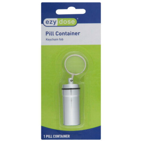 Ezy Dose Pill Container, Keychain Fob