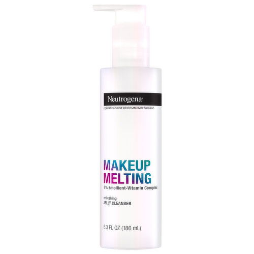 Neutrogena Jelly Cleanser, Refreshing, Makeup Melting