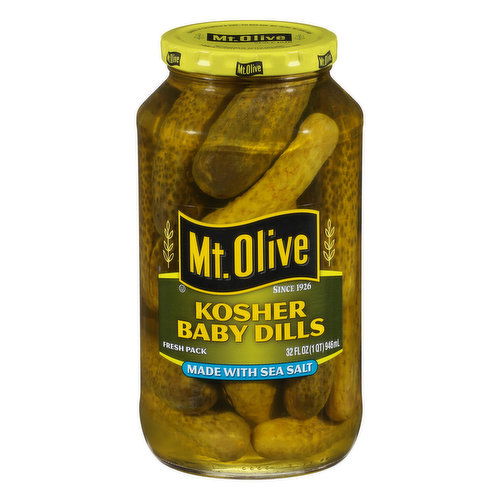 Mt Olive Kosher Baby Dills