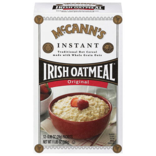 McCann's Oatmeal, Irish, Instant, Original