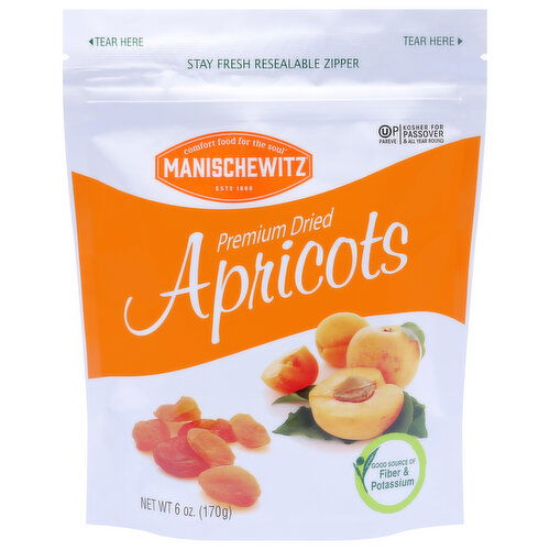 Manischewitz Apricots, Premium Dried