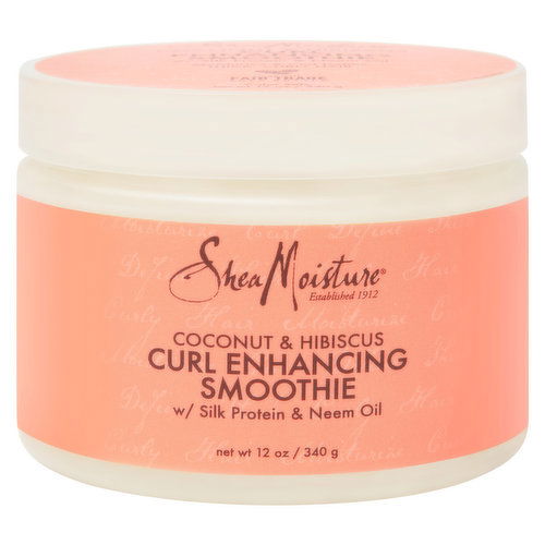 Shea Moisture Curl Enhancing Smoothie, Coconut & Hibiscus