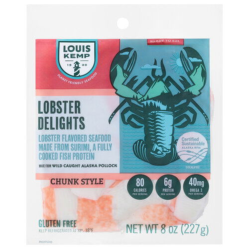 Louis Kemp Lobster Delights, Chunk Style